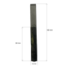 MISE A SOUDER CARBURE DE TUNGSTENE 2 PLAQUETTES LARGEUR 16 MM 