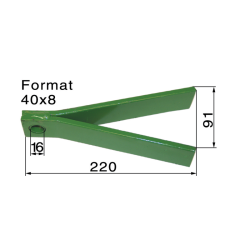 DITO CONDIZIONATORE PER JOHN DEERE - DC35660 