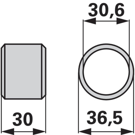 LEFT TUBE BUSHING
