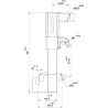 INTERFACE TROIS PONTS TYPE EURO 