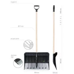 CEPILLADORA ABS 50 CM CON MANGO HAYA