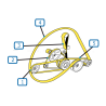 CORREAS MOTOR COSECHADORA NEW HOLLAND CS660