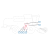 CORREAS LADO DERECHO COSECHADORA NEW HOLLAND CS660