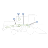 COURROIES COTE DROITE MOISSONNEUSE BATTEUSE CLAAS DOMINATOR 68