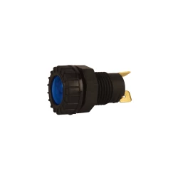 INDICADOR AZUL DIAM 14 MM - DIMENSÕES GERAIS 17 MM