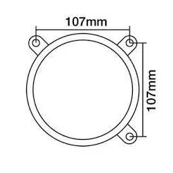 OPTIQUE DE PHARE POUR MASSEY FERGUSON 