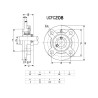 PALIER UCFC208 