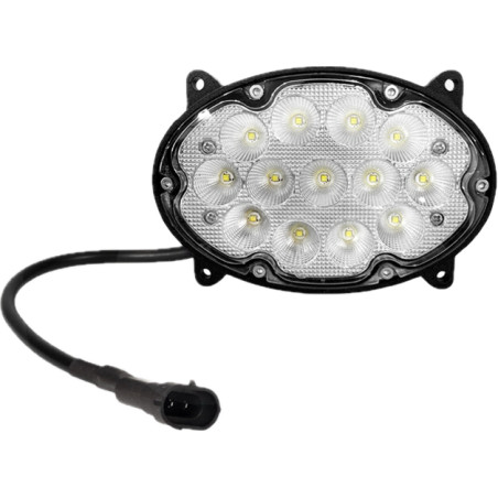 FEU DE TRAVAIL LED OVALE ENCASTRABLE POUR JOHN DEERE 