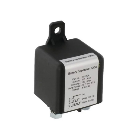RELAIS COUPLEUR SEPARATEUR DE BATTERIE INTELLIGENT 120A 