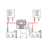 RELAIS COUPLEUR SEPARATEUR DE BATTERIE INTELLIGENT 120A 