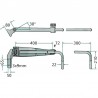 TELESCOPIC MIRROR ARM