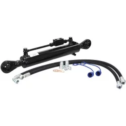 BARRE DE POURSSE HYDRAULIQUE ROTULE/ROTULE CAT 2/2 CYLINDRE 80 MM L 620 MM 