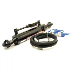 BARRE DE POUSSEE HYDRAULIQUE ROTULE/ROTULE CAT 2/2 CYLINDRE 63 MM L 500 MM 