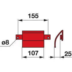 PLAQUE D'USURE POUR KUHN 56808610