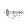AXE 16 DENTS POUR FAUCHEUSE KRONE - 145206.3 