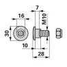BOULON DE COUTEAU - 56210100+80201047 BOULON DE COUTEAU - 56210100+80201047