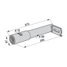 FIXATION POUR BRAS PORTE DENTS POUR ANDAINEUR KUHN  - 57713510 