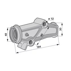 TUBE PALIER POUR FELLA 30 MM 