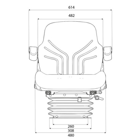 GRAMMER MAXIMO MSG 95G / 721 SEAT 