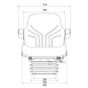 GRAMMER MAXIMO MSG 95G / 721 SITZ 