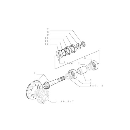 ENTRETOISE  - 35,1 X 45 X 22 MM - 5142026 