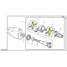 FRONT AXLE HALF-SHAFT SPIDER