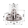 FRONT AXLE PIVOT