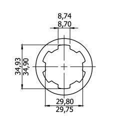 MACHOIRE A VEROUILLAGE RAPIDE F25 