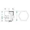 ÖLENTLÜFTUNG - 1/2" BSP