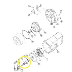 ARBRE COUPLEUR EMBRAYAGE BOITE POUR CASE 