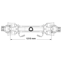 LUNGHEZZA CARDANO STANDARD 1200 MM - C1