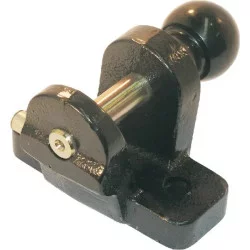 BOULE D'ATTELAGE K50 AVEC AXE VERROUILLAGE RAPIDE Ø19MM 