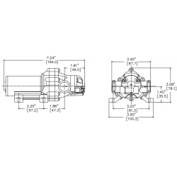 BOMBA ELÉCTRICA DE DIAFRAGMA PARA PULVERIZADOR 3.8L MIN