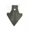 CHARRUA ROTATIVA TRIANGULAR DE 105 X 4 MM