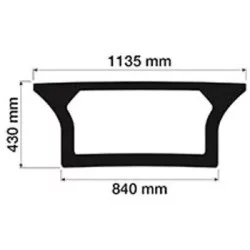 LOWER REAR WINDOW NEW MODEL