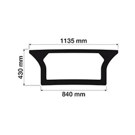 LOWER REAR WINDOW NEW MODEL