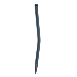 DENTE DE CROCODILO CURVO PERFURADO - FRENTE 28 X 550 MM