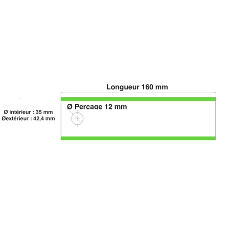 DOUILLE A SOUDER 35MM 