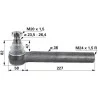 ROTULE DE DIRECTION L 258 MM - F M24 X 1,5 MM - CONE 23,5/25,5 MM ROTULE DE DIRECTION L 258 MM - F M24 X 1,5 MM - CONE 23,5/25,5 MM