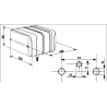 FEU DE POSITION/DIRECTION DOUBLE 