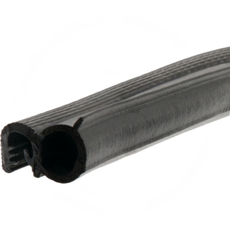 JOINT D'ETANCHEITE CAOUTCHOUC POUR VITRE ROULEAU DE 5M 