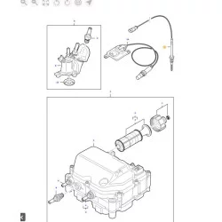 CAPTEUR DE TEMPERATURE SYSTEME ANTI POLLUTION 