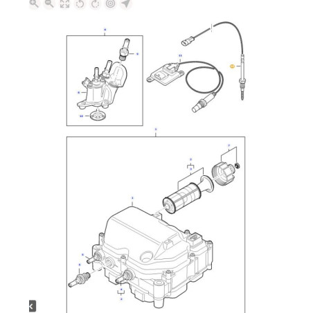 CAPTEUR DE TEMPERATURE SYSTEME ANTI POLLUTION 