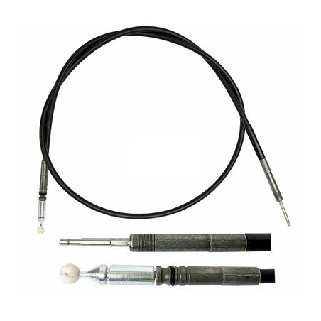 CABLE DE COMMANDE DISTRIBUTEUR A ROTULE ADAPTABLE POUR QUICKE 