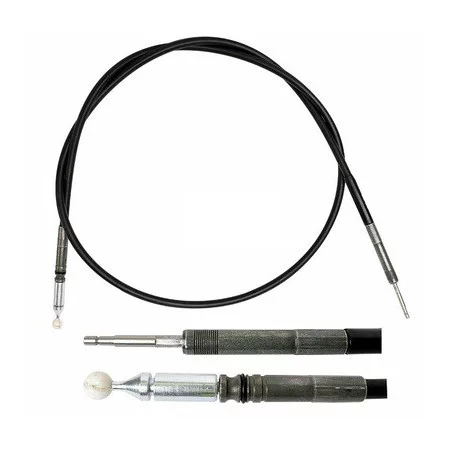 CABLE DE COMMANDE DISTRIBUTEUR A ROTULE ADAPTABLE POUR QUICKE 