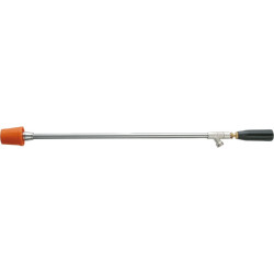 Lanza de pomo con protector contra salpicaduras