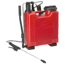 Backpack pump made of thermoplastic material 