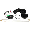 Thermoplastic backpack pump with lithium battery 