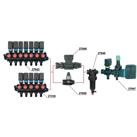 General control unit with proportional valve