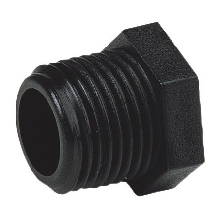 Cap with external thread